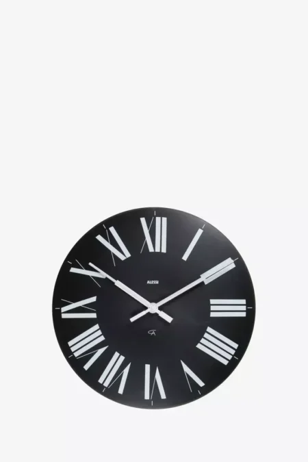 Black wall clock